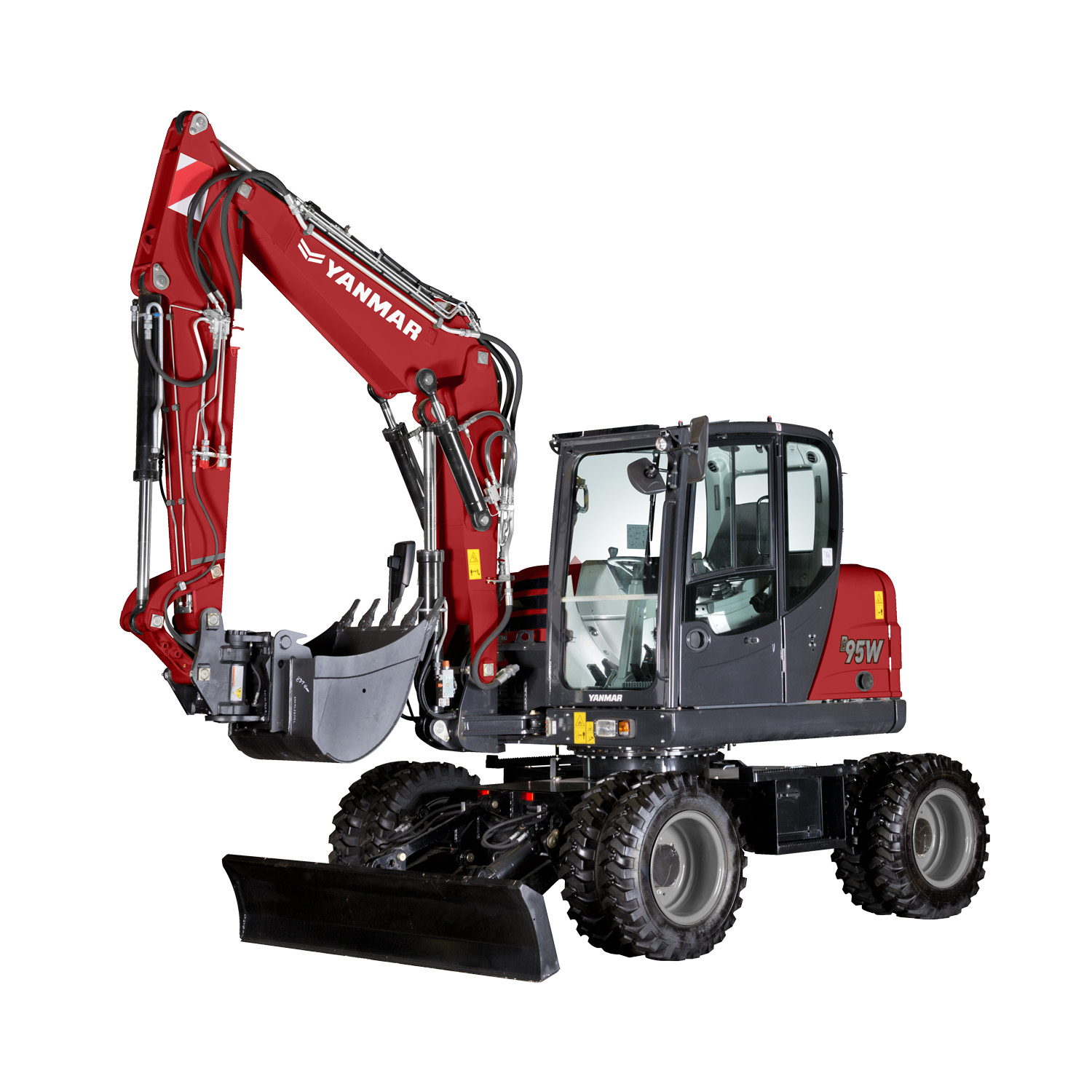 Yanmar B95W wielkraan