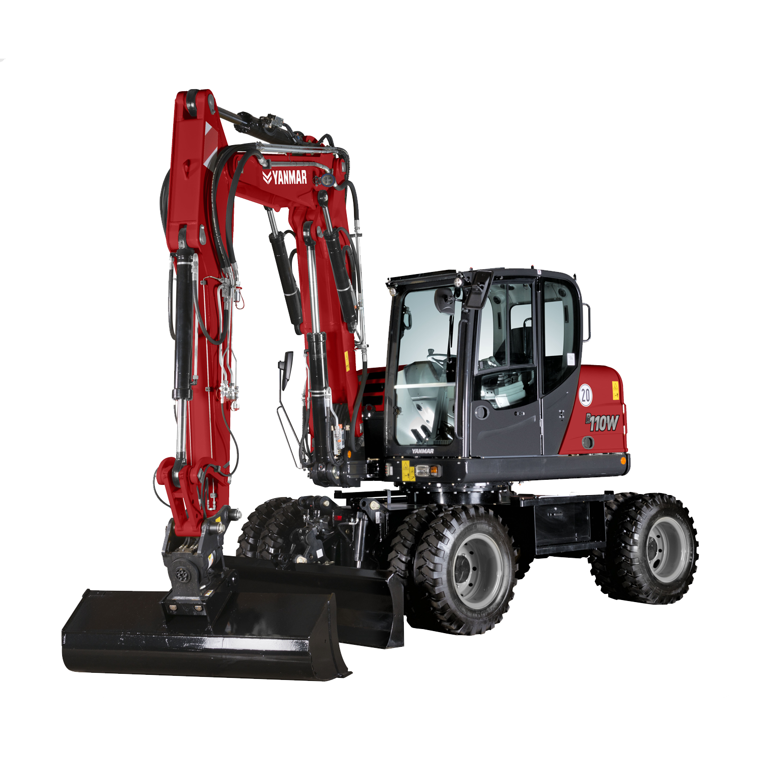 Yanmar B110W wielkraan